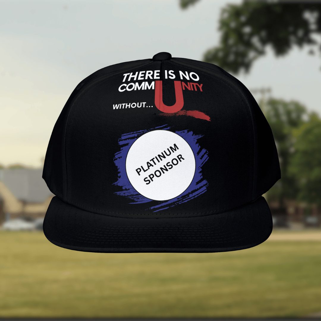Hat front design for Platinum Sponsors