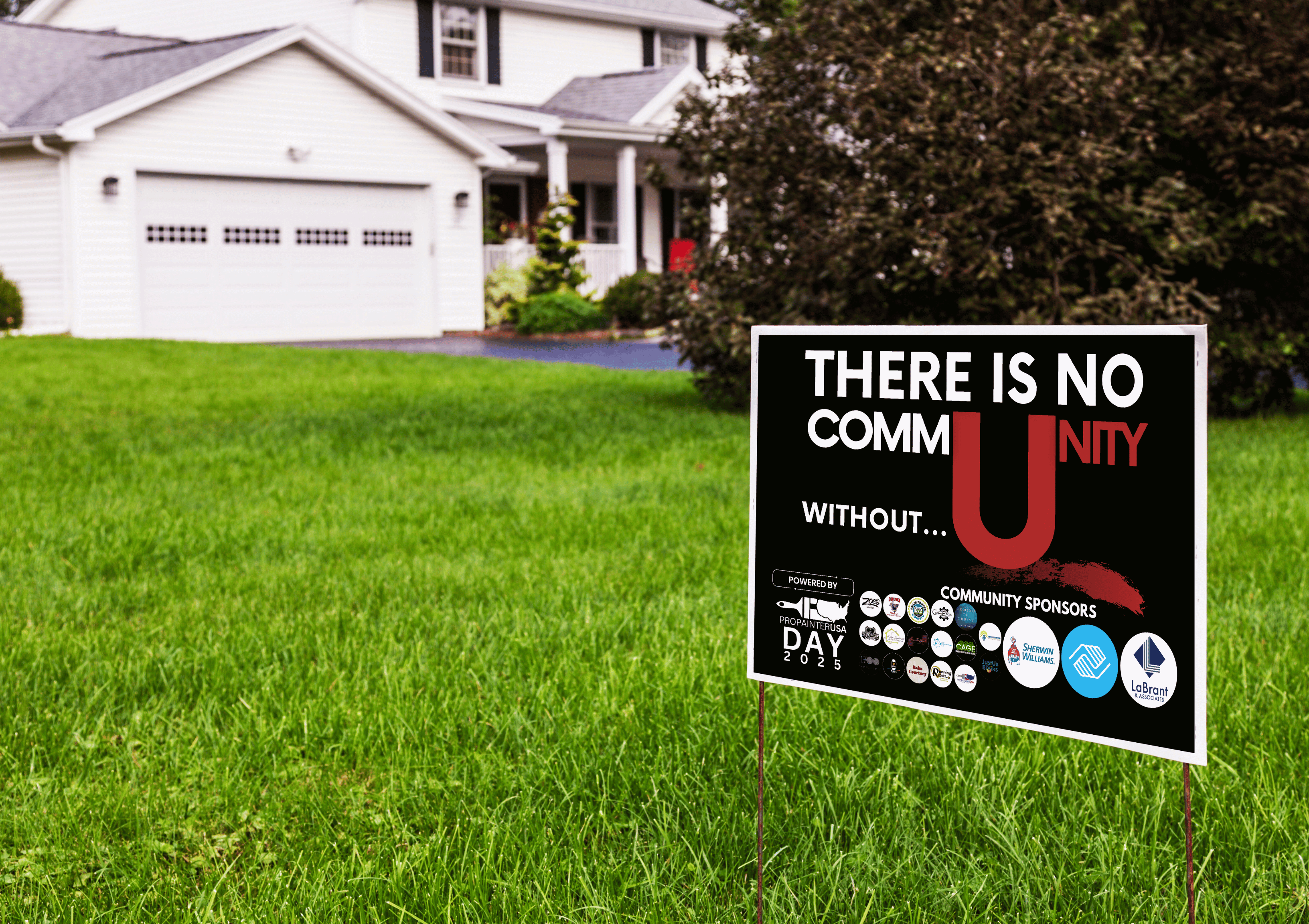 Pro Painter USA Day 2025 Yard Sign Mockup